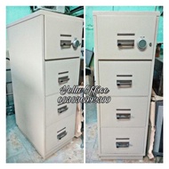 RPF Fireproof Chubb 4 Laci Brankas Filling Cabinet Tahan Api Safety