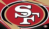 Northwest The Company NFL San Francisco 49ers Washable Rug, 36" x 60", Shredder, Team Colors