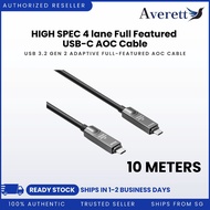 10m HIGH SPEC 4 lane Full Featured  USB-C AOC Cable 3.2