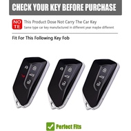 for Volkswagen Key Fob Cover Leather Car Key Case Keychain Fob Holder YJEM
