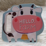 BUKU HELLO FARM Buku Anak Interaktif Mengenal Hewan Boardbook