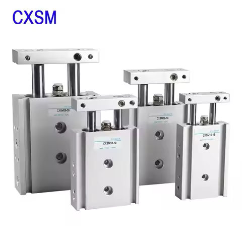 SMC Type CXSM Pneumatic Dual Axis Double Rod Cylinder CXSM6 CXSM10 CXSM15 CXSM20 CXSM25 CXSM32 Doubl
