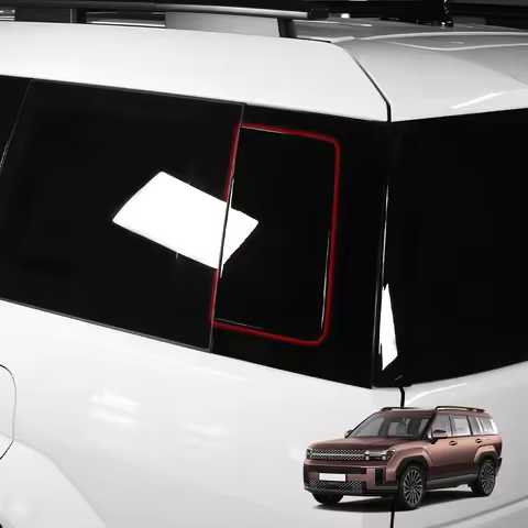 For Hyundai Santa Fe MX5 2024 2025 Exterior Style Accessories 4PCS Car Window C Window D Pillar Post