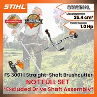 [ORIGINAL STIHL FS3001] 2-Stroke Engine 1.0HP Straight-Shaft Brushcutter | STIHL Mesin Potong Rumput