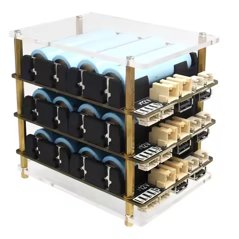 Geekbord X-UPS1 Universal Stackable UPS Shield 12V/5V Dual Output for SBC Orange Pi 5/ Jetson Nano/R