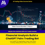 AI Trading Video Course - Financial Analysis Build a ChatGPT Pairs Trading Bot | Learn Ai Trading Co