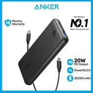 Anker Powerbank Fast Charging PowerCore Powerbank 20000mah Portable Charger USB C Power Bank Anker Charger 525 Essential PD (A1287)