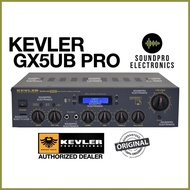 ✲ ♠ ㍿ ORIGINAL Kevler GX-5UB PRO Karaoke Amplifier 600 Watts x 2 w/ USB/FM/BLUETOOTH