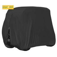 4 Passenger Golf Cart Cover 210D Waterproof Sunproof Dustproof Rain Cover for EZ GO Club Car