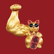保庇BOBEE 中國工藝麒麟臂壯闊肌肉招財貓 - 暴富招財貓