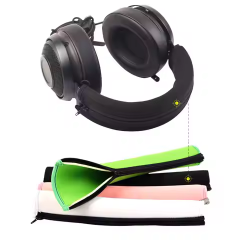 New Washable Foam Headset Headband Cover Headphone Head Beam Pad Replacement For Razer Kraken PRO 7.