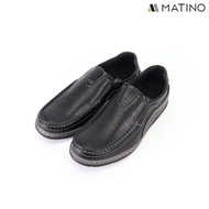 MATINO SHOES รองเท้าหนังชาย รุ่น MC/S 7808 - BLACK/BROWN
