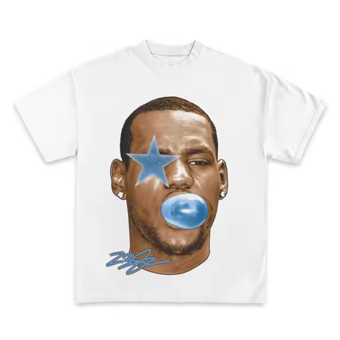 Lebron James Basketball Star T Shirt Men Women Short Sleeve Cotton Tees American Vintage Brand T-shi