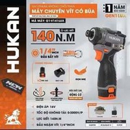 Hukan G1-V141LUX hammer screwdriver – 140N.m, 2 1.5ah batteries, charger