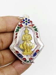 ท้าวเวสสุวรรณ วัดจุฬามณี ปี 2545 พร้อมใส่ตลับเงินลงยา ด่วนมีจำนวนจำกัด!!