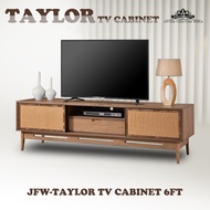 [ JFW-TAYLOR TV-CABINET ]- RATTEN TV CABINET/ WOODEN TV CABINET / HALL CABINET/ KABINET TV ROTAN/ RA