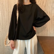 [KOREAN] [CC] Women Long Sleeve Shirt Women Lantern Long Sleeve Shirt Women T Shirt Long Sleeve Wome