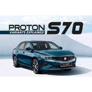 Proton S70 oem bodykit