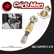 Manual Choke Starter Fast Idle Plunger S&S Super E G B D Sportster Dyna Softail Touring 11-2084 35-0