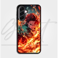 Case Casing Samsung Galaxy A56 A36 A26 A16 A55 A35 A25 A15 A54 A34 A24 A14 5G Demon Slayer BJ128