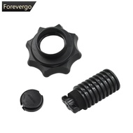 FOREVERGO Car Rear Trunk Wheel Fixing Screw with Star Knob Spare Tire Hold Down Bolt & Nut Kit for A
