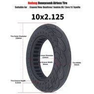 CAHAYA Semi Solid Tire 10x 2,125 Spot2 Light Xiaomi Dualtron Zero11