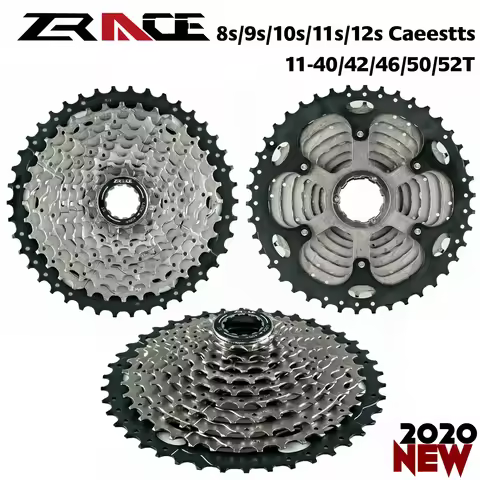 2022 ZRACE Bicycle Cassette 8 9 10 11 12 Speed MTB bike freewheel 11-42T/46T/50T /52T for ALIVIO/DEO