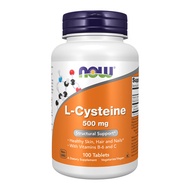 Now Foods, L-Cysteine, 500 mg, 100 Tablets.