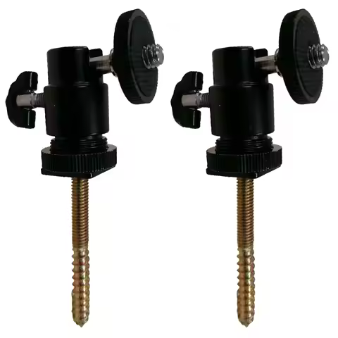 2PK Tree Mounts For Trail Hunting Game Cameras, Tree Spike Stand Holder 1/4"