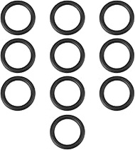 ECSiNG Pack of 10 O-rings NBR H4B 9 mm x 1.8 mm 90A hardness compatible with John Deere T77613 for t