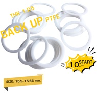 BACK UP PTFE SEAL Pressure Ring Size 11.2X15.2X1.25/ 12X16X1.25/ 12.5X16.5X1.25/ 12X18X1.25/ 18X15.8