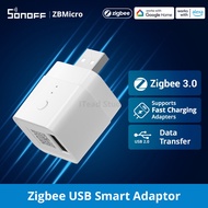 ITEAD SONOFF ZBMicro Zigbee Micro USB อะแดปเตอร์สวิตช์ตัวควบคุมอัจฉริยะสวิตช์ Zigbee ไร้สายการชาร์จอ