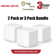 Mercusys (By TP-Link) Halo H30G AC1300 5GHz + 2.4GHz Wireless Gigabit Mesh WiFi Router / Extender / 