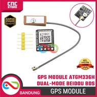 GPS Module ATGM336H Dual-Mode Beidou BDS + Antenna – Satellite Positioning Navigator Compatible NEO-
