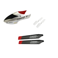 Canopy / Main / Tail for C129 4CH RC Helicopter Spare Parts C129 V2 Remote Control Toy Accessories