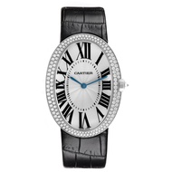 Cartier Cartier Baignoire (Reference WB520009). A white gold and diamond-set manual wind wristwatch.