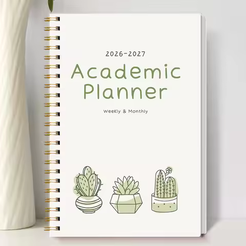 2026-2027 A5 Weekly & Monthly Planner β Jan 2026 to Dec 2027 Spiral Organizer with Calendar & Notes,