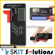 BT168D Smart LCD Digital Battery Tester Measure Volt Capacity Voltage Indicator Checker Monitor 9V