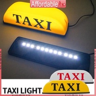 GLO Taxi Roof Sign Taxi Cab Sign Lamp Magnetic Taxi Light Waterproof LED Taxi Light
