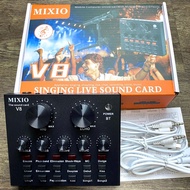 V8 Sound card MIXER Sound card V8 MIXER Audio External Sound card