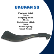Golok / Pisau Asli Baja Per Panjang 60 Cocok Digunakan untuk Sawah & Ladang