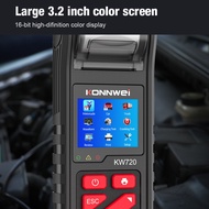 [Authorized Distributor] KW720 Car Battery Tester With Intergrated Printer 6V 12V 24V Battery Load T