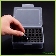 WIN Portable  Storage Box 54 2A 3A Cell Capacity Clear Cover Moisture Proof