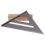 BAIRUITE | Stainless Steel 90 Degree and 45 Degree Triangular Ruler