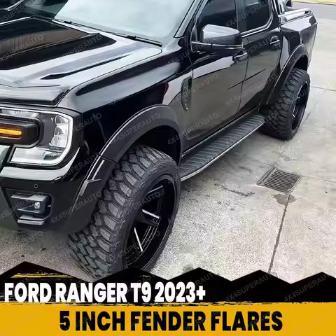 5'' Widen Fender Flares Wheel Arch For Ford Ranger NEXT-GEN T9 2024 2025 Wildtrak Wildtrak-X Wheel A