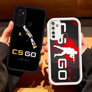Case for Realme 5i C71 C73 6i 5 5s Narzo 10 10A 20A C75 Silicone Case H-6 Counter Strike CS GO