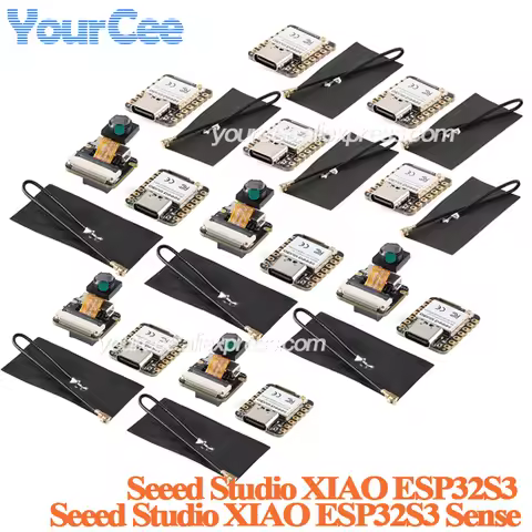 10pcs/1pc Seeeduino ESP32S3 Sense Seeed Studio XIAO 2.4G Development Board ESP32-S3 Camera WiFi Wire
