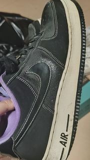 Nike Air Force 1 黑紫配色