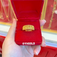 แหวนทอง2สลึง YHGOLD แหวนลูกคิด ทองคำแท้96.5%