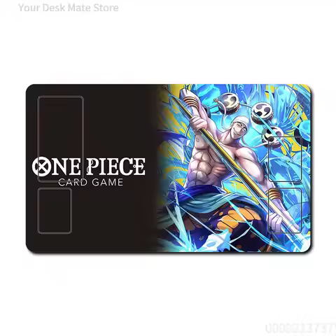 One Piece Enel God of Thunder TCG Playmat Waterproof Non-slip Large Desk Mat
